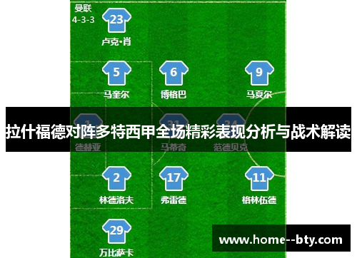 拉什福德对阵多特西甲全场精彩表现分析与战术解读